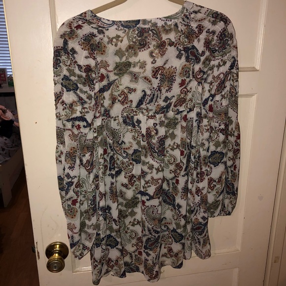 Ecote boho paisley tunic - Picture 6 of 6